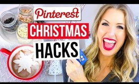 Pinterest Hacks TESTED #7 || CHRISTMAS EDITION