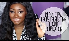 Review + Demo | Black Opal Pore Perfecting Liquid Foundation