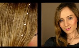 Hair Tutorial for the New Years Eve with Swarovski Crystals