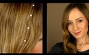 Hair Tutorial for the New Years Eve with Swarovski Crystals