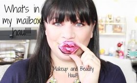 WHAT'S IN MY MAILBOX??? | MAKEUP AND BEAUTY HAUL!!