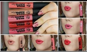 W7 Mega Matte Lips Review & Swatches