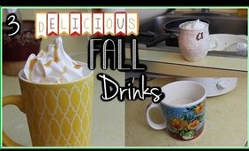 3 Delicious Fall Drinks