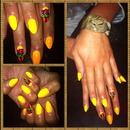 Color summer nails