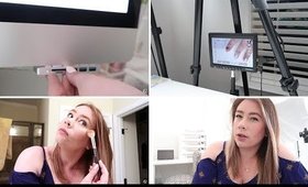 NEW MONITOR + MAKEUP & NAILS | May 2nd - 4th Vlog