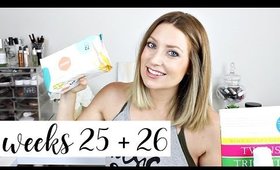 Twin Pregnancy Vlog Weeks 25 + 26: Doctors Visits, Sleep, Baby Gear | Kendra Atkins