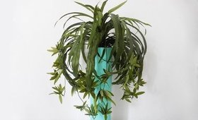 DIY Big Tin Flower Vase