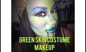 Flash Tutorial | Green Skin Costume Makeup