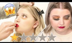 i went to the WORST reviewed makeup artist in my city