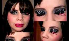 Polka Dot Eye Makeup Tutorial
