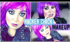 ROCKER CHICK HALLOWEEN MAKEUP TUTORIAL