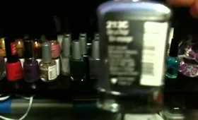 My nail polishes and storage