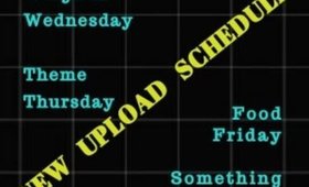 New Upload Schedule