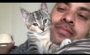 Cute Kitty Kico, Samosas and Mogo Cassava Video Blog