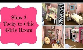 Sims 3 Tacky to Chic Girls Room