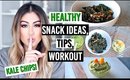 Healthy Snack Ideas, Workout, & Tips 2016 w/ Grokker