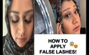 Beginner Series | How To Apply False Lashes!