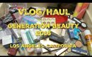 VLOG/HAUL: Generation Beauty 2016 ~ Los Angeles, California | b2sbeauty