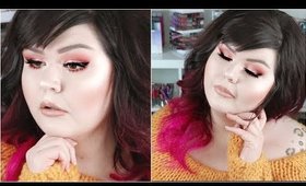 Pinky Peach Valentines Day Makeup Look | Feat Makeup Revolution