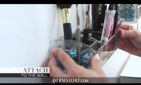 How-To Organize Makeup on Your Wall!