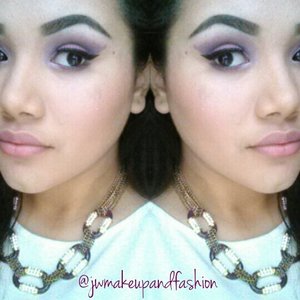 Purple hues with Soft Pink Lips 
Add me on IG: @jwmakeupandfashion 
(just started the profile)