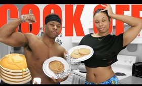 BREAKFAST FOOD PANCAKE COOK OFF! 🥞 HOW TO MAKE PANCAKES FROM SCRATCH!