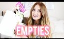 Empties #23 (Products I've used up!) | vlogwithkendra