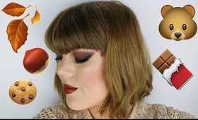 Chocolate Brown Fall Makeup Tutorial