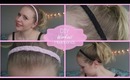 DIY Four Strand Braided Workout Headbands From Old T-shirts!