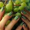 Green & Black With Dots