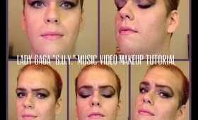 Lady Gaga "G.U.Y." Music Video Makeup Tutorial