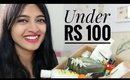 Under Rs 100 Haul _ Branded Beauty Products  | SuperWowStyle #BudgetBeauty