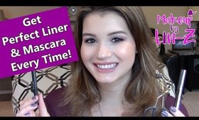 How To Use Liquid Liner and Mascara! Makeup Tutorial & Tips