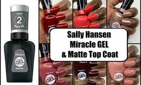 Sally Hansen Miracle Gel |Matte Top Coat