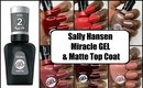 Sally Hansen Miracle Gel |Matte Top Coat