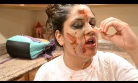 Halloween: Zombie Makeup tutorial- Makemeup89