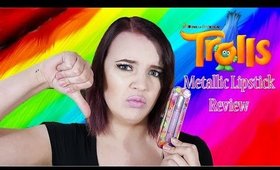 Trolls Metallic Liquid Lipstick Hardy Candy Review + Swatch