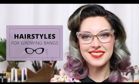 3 Easy Hairstyles for Growing Out Bangs