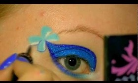 Alice in Wonderland inspired makeup! :)