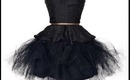 OMG  Black Swan Tutu Puffball Party Prom Dress!