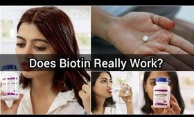 Biotin Hair Growth - Can Biotin Help Hair Grow Faster?? || My Experience + HeathVit Biotino Review