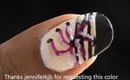 Pink Spider ! Nail Design -nail art Easy nail Design for Beginners easy nail design home short nails