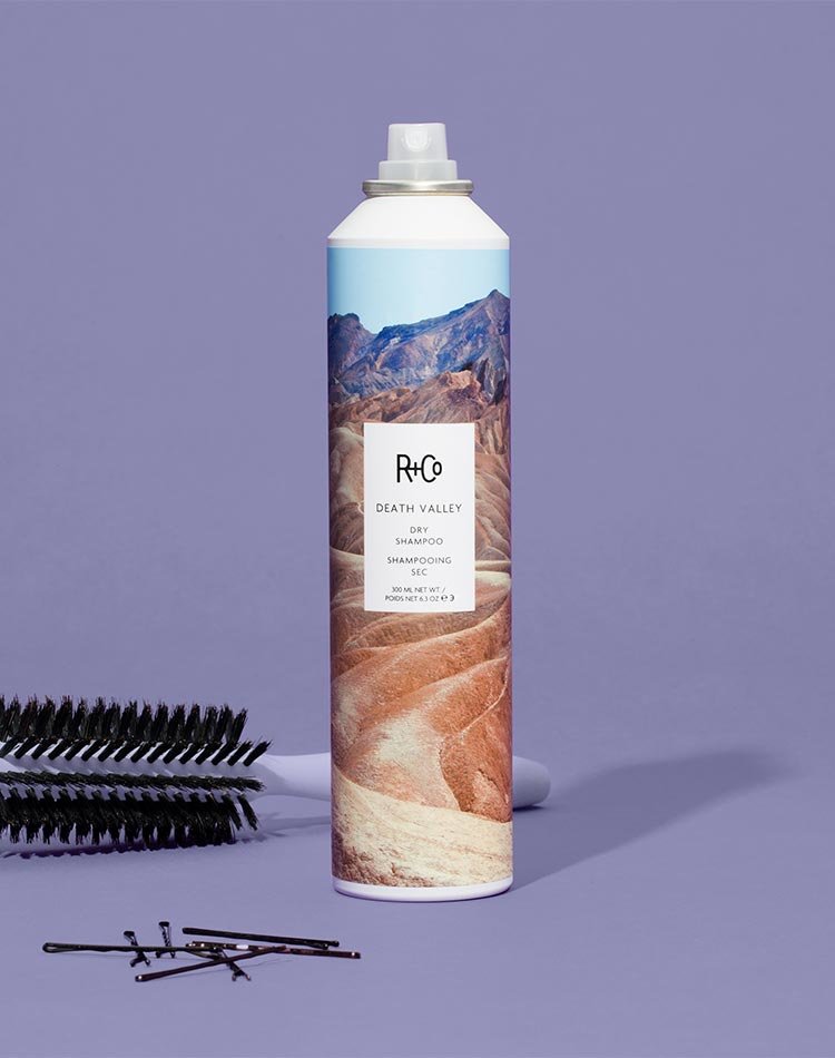 Alternate product image for Death Valley Dry Shampoo shown with the description.