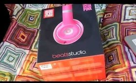 Box OPENING of BEATS STUDIOS (PINK)