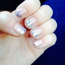 Glitter Gradient Nails