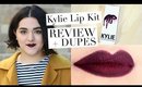 Kylie Jenner Lip Kit | Kourt K Review + Dupes