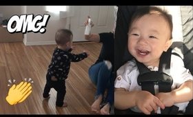 He Took His First Steps! | HAUSOFCOLOR