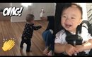 He Took His First Steps! | HAUSOFCOLOR