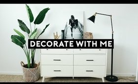 DECORATE MY APARTMENT WITH ME 2019 | Nastazsa