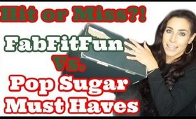 FabFitFun Vs PopSugar Must Haves | Winter Box Hit or Miss? | Vlogmas Day 11 [2019]